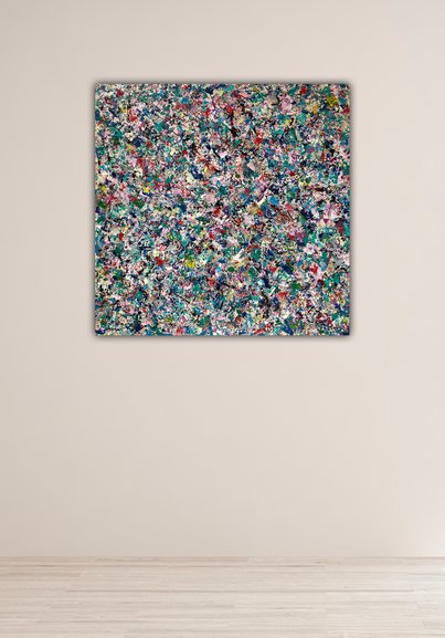 abstrakt maleri - 100x100